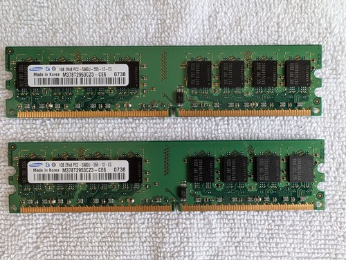 2x1gb samsung ddr2 ram - 2x1gb,