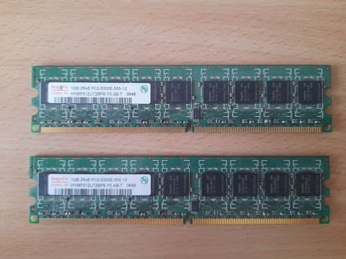 Hynix ddr2 ram 1gb 2rx8 - 1gb,