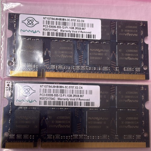 Nanya 1gb ddr2 - 2x, ram