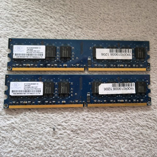 2gb ram nanya - (2x1gb),