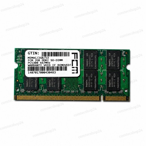 Fcm 2gb ddr2 dimm ram - so-dimm,