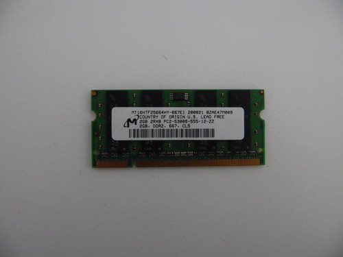 2gb ddr2 sodimm ram - 1x, 200