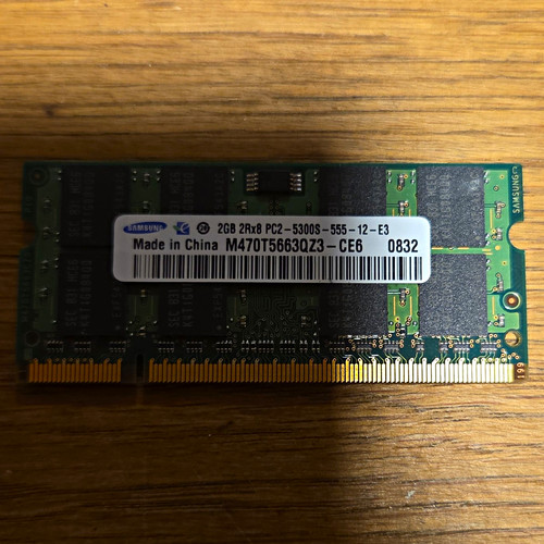 Samsung 2gb ddr2 - ddr2, so-dimm