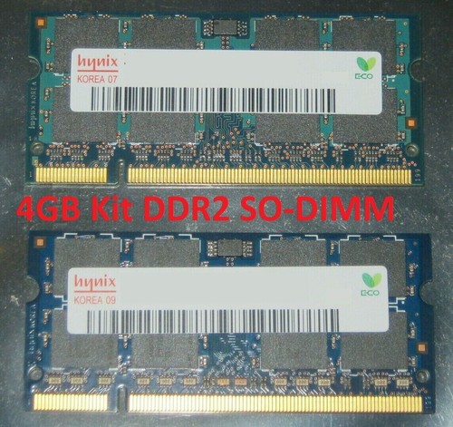 2x2gb 4gb kit ddr2 ram - kit,