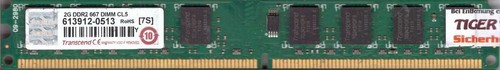 Transcend pc2 5300 2gb - transcend,