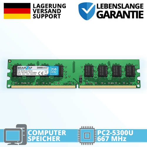 2gb ddr2 ram dimm - ddr2, pc2-5300u