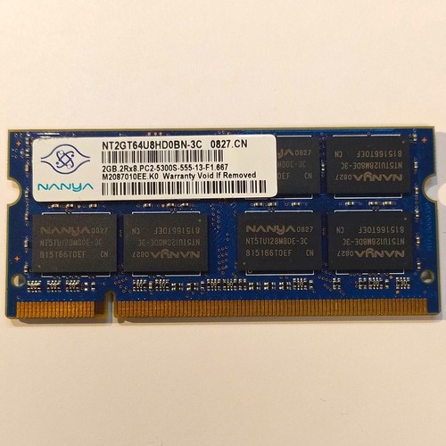 Nanya ram 2gb ddr2 - nanya,