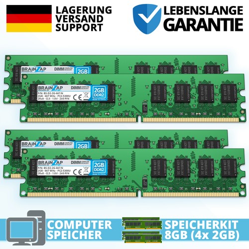 8gb 4x2gb ddr2 ram - ddr2,