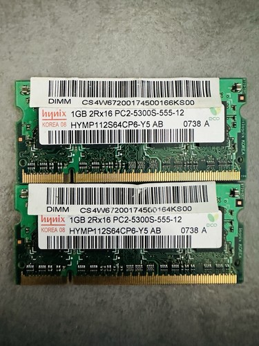 Hynix 2gb ram kit 1gb - hynix, ddr2